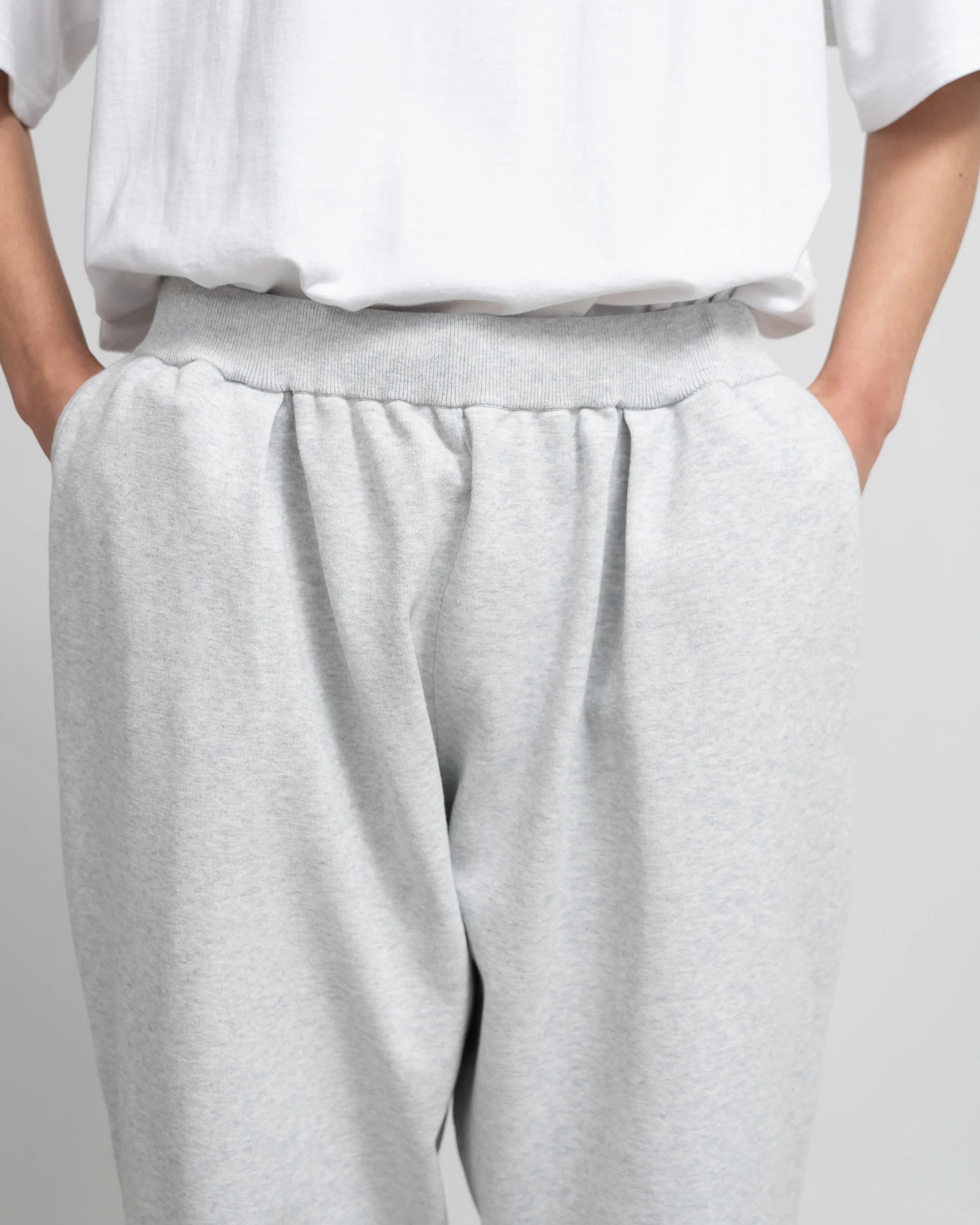 -SALE- KNIT TUCK LONG PANTS