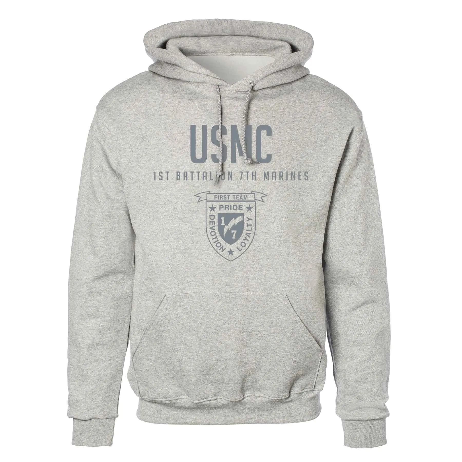 1st Battalion 8th Marines Tonal Hoodie