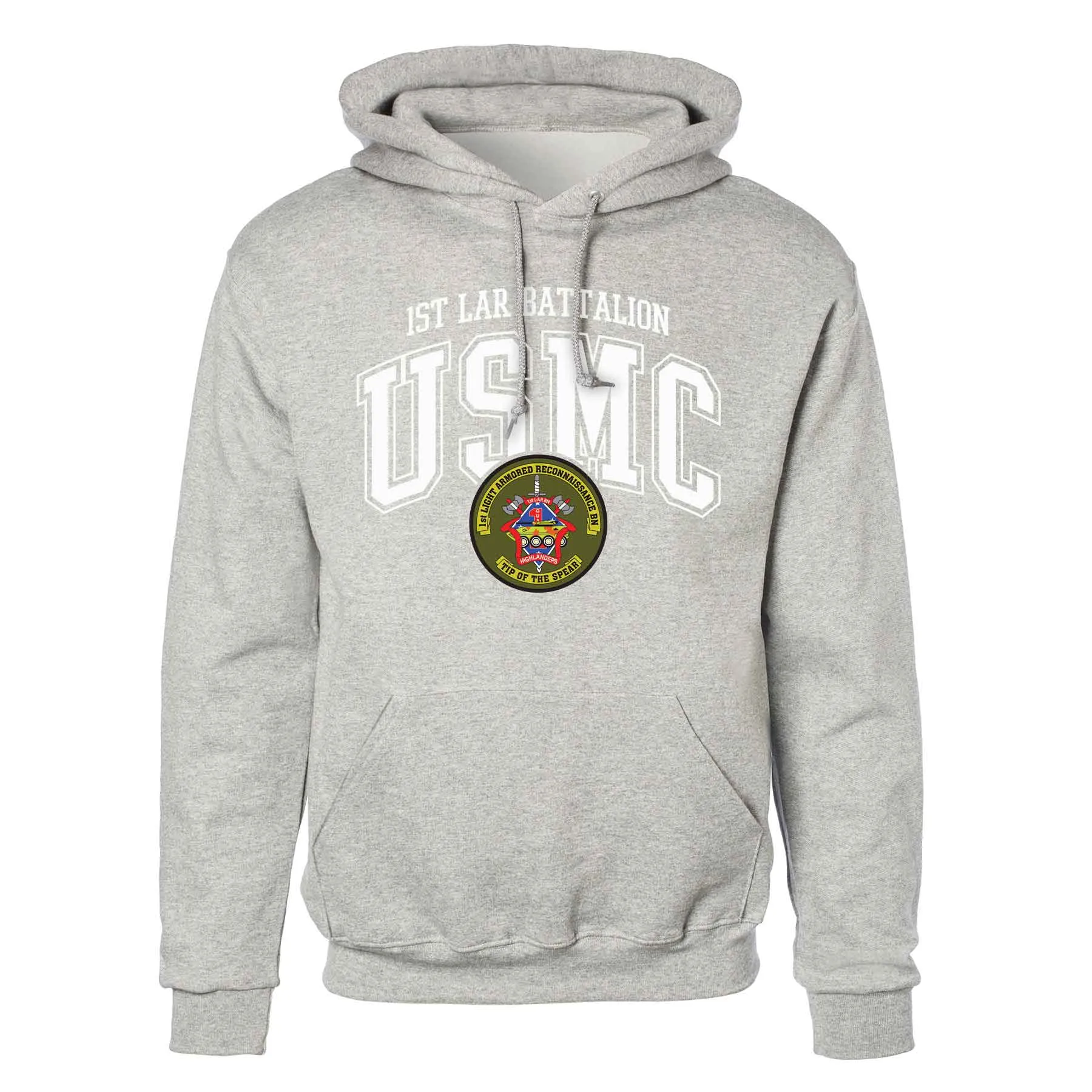 1st LAR Battalion Arched Hoodie