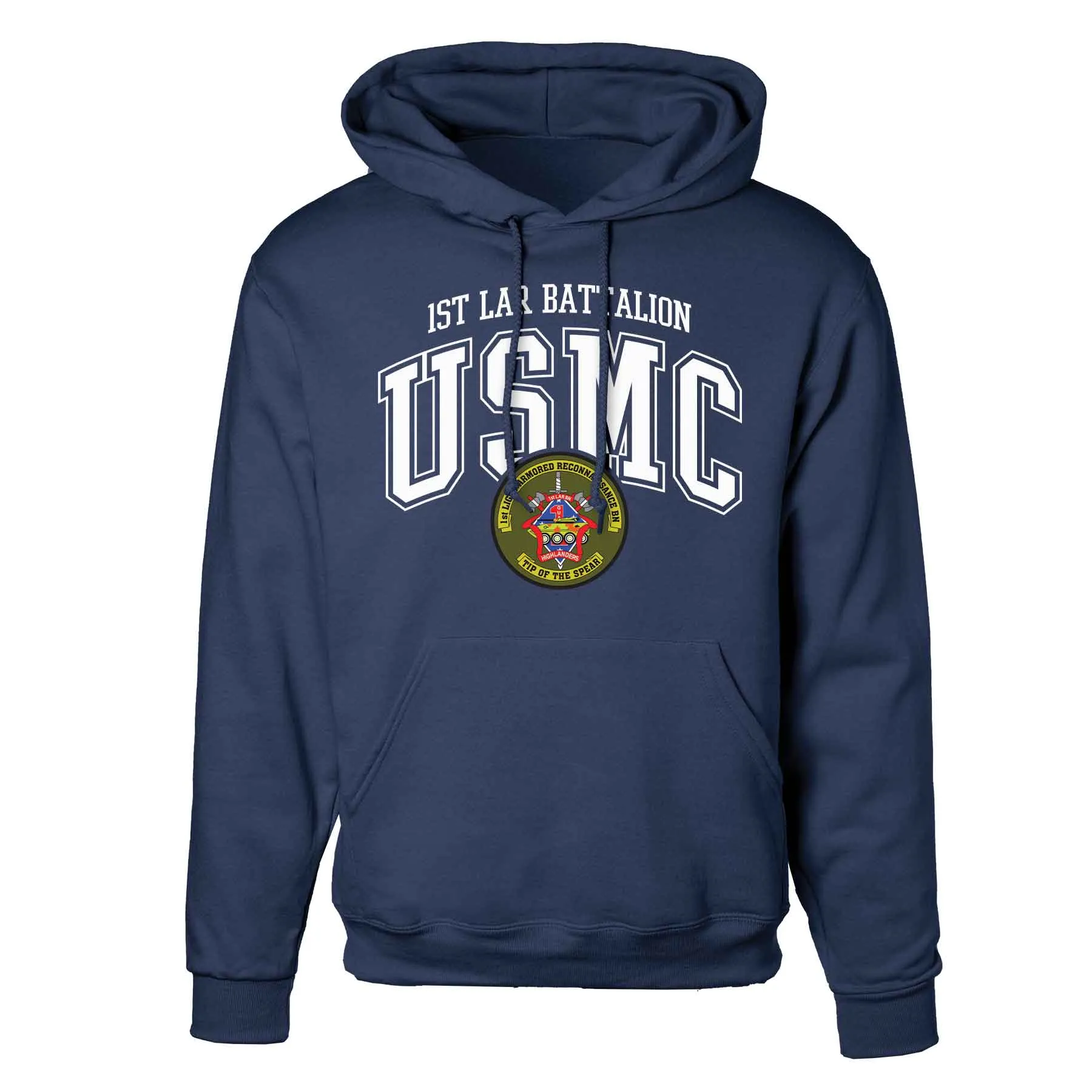 1st LAR Battalion Arched Hoodie