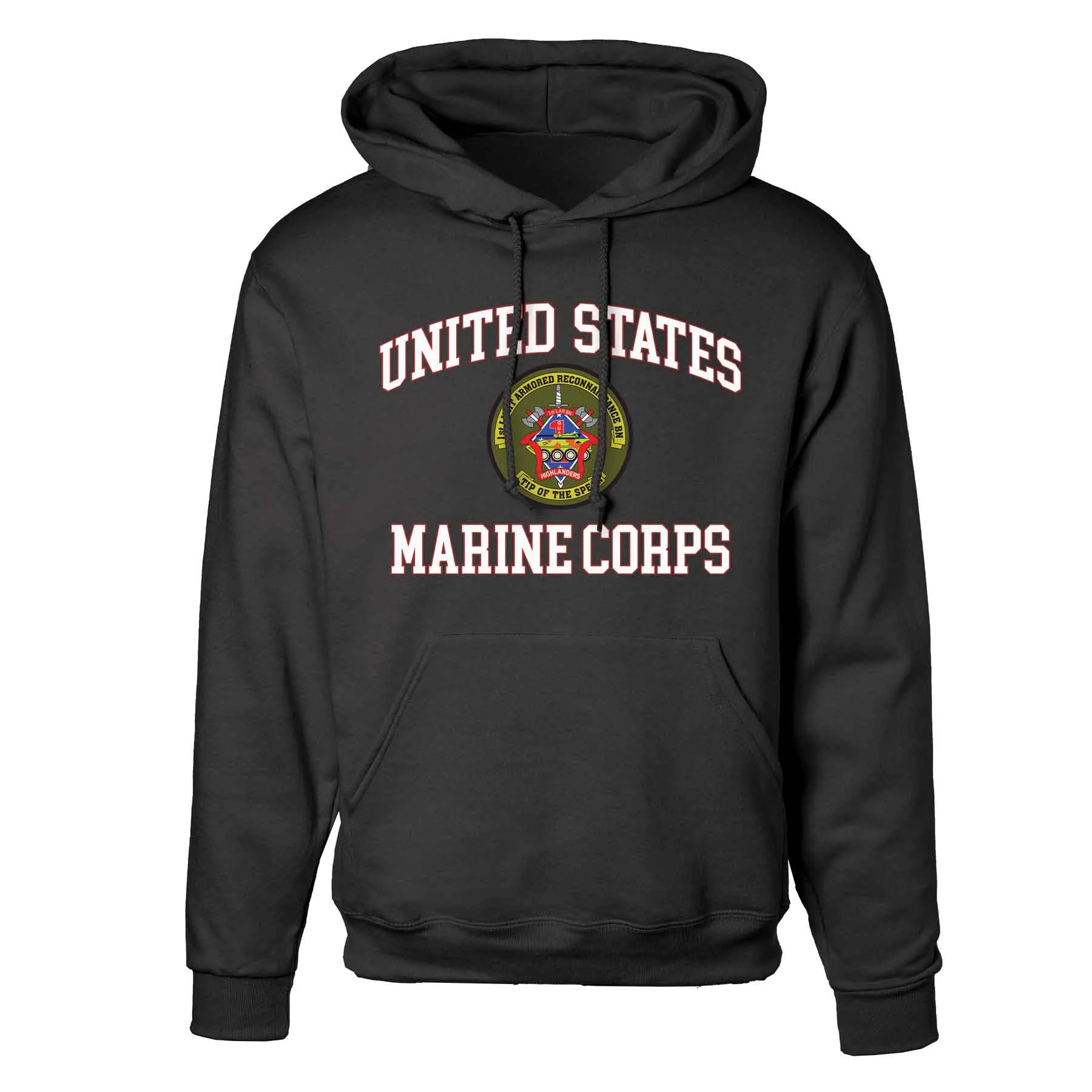 1st LAR Battalion USMC Hoodie