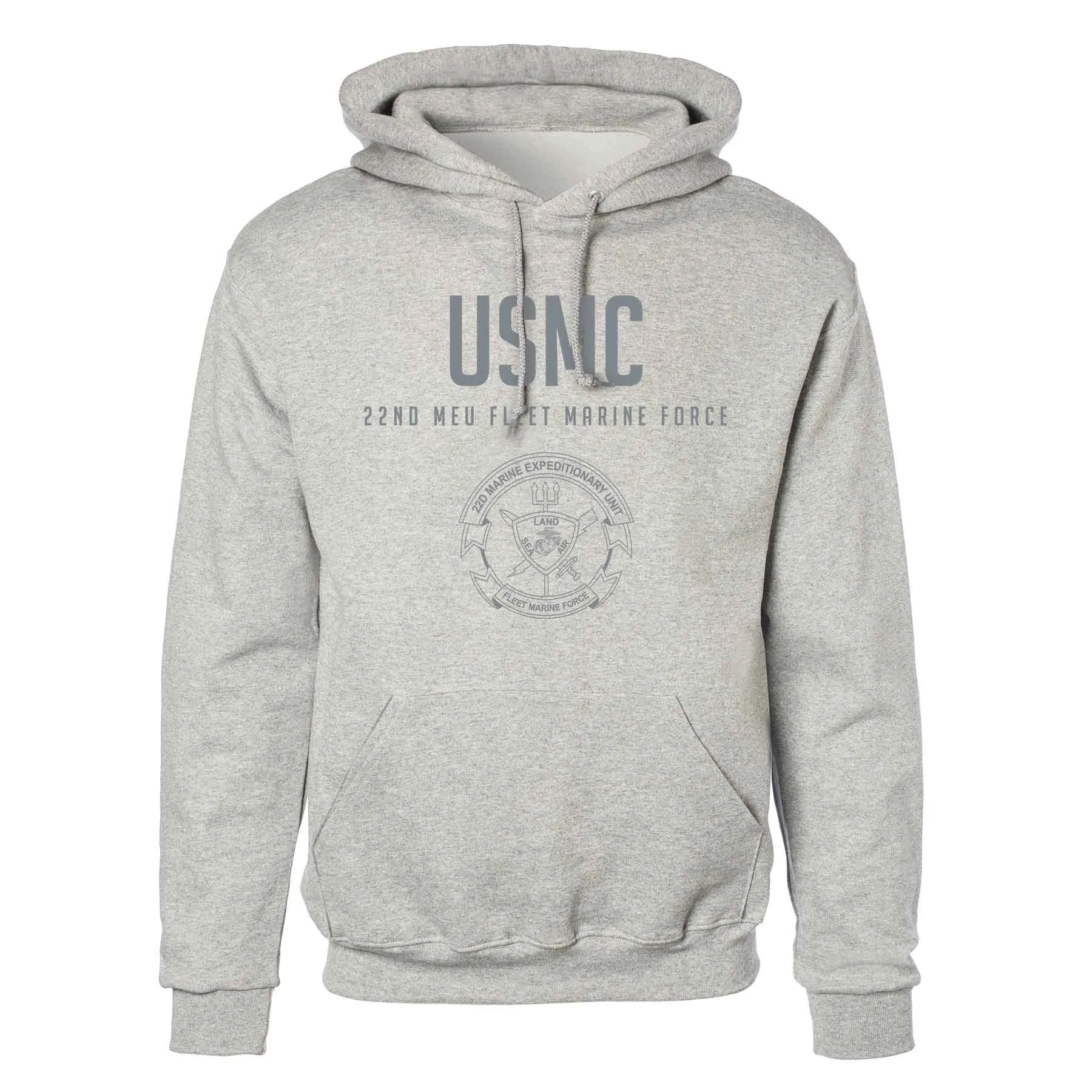 22nd MEU Fleet Marine Force Tonal Hoodie