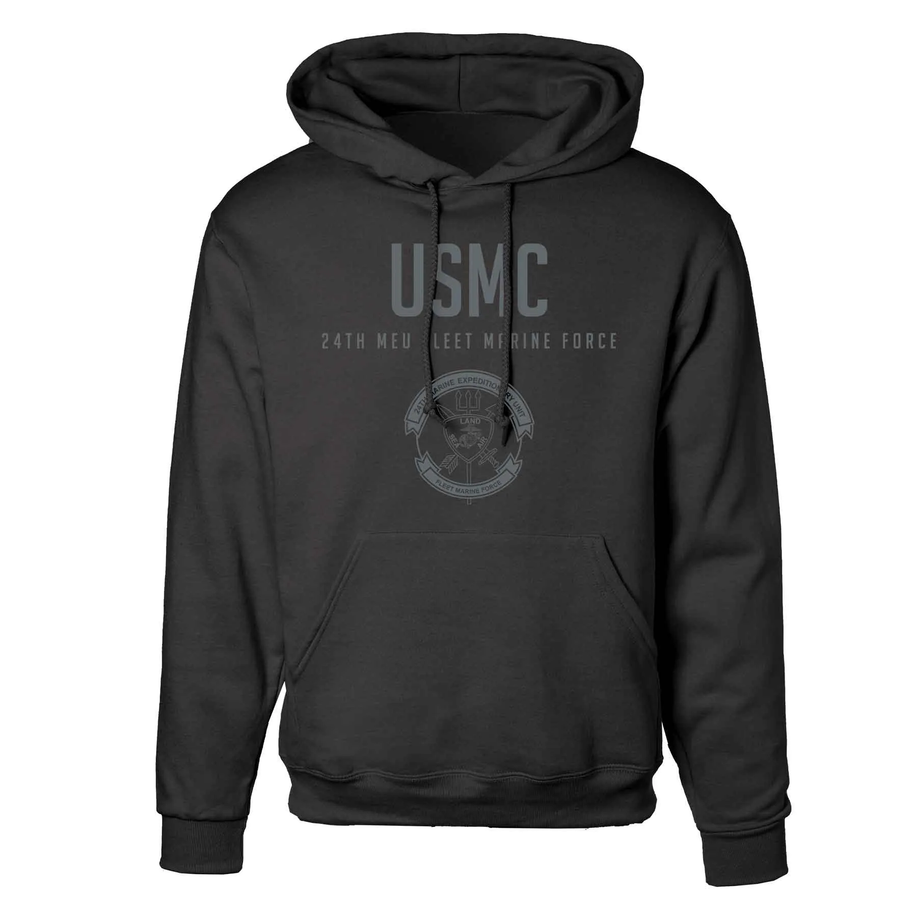 24th MEU Fleet Marine Force Tonal Hoodie