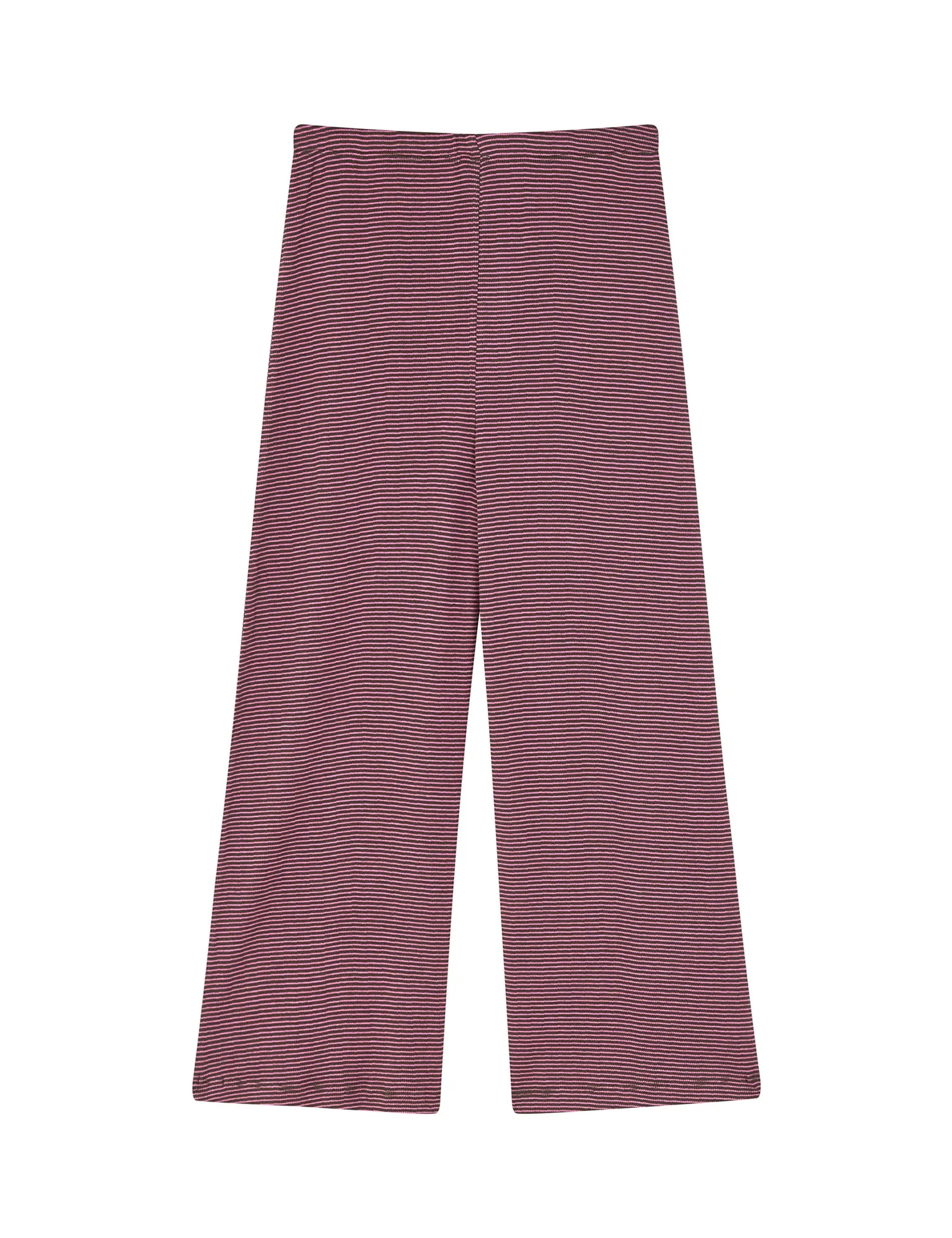 2x2 Cotton Stripe Verona Pants, Rosin/Carmine Rose