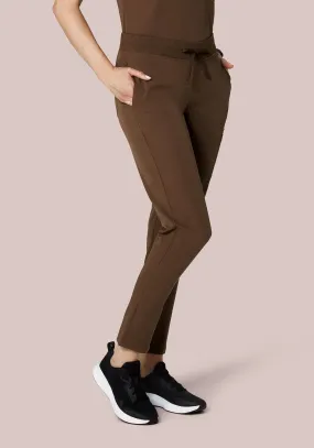 6 Pocket Slim Pants Chocolate Brown