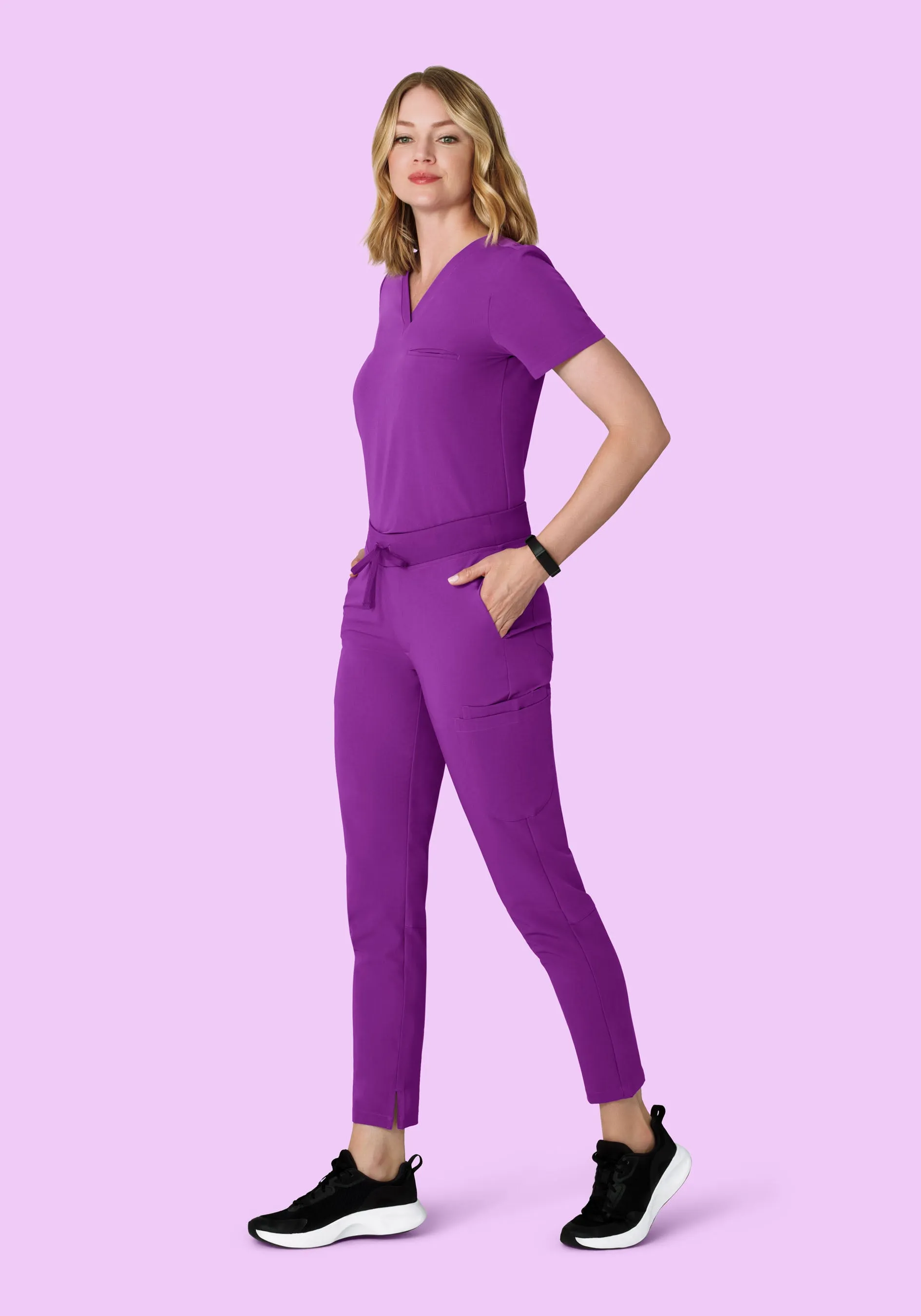 6 Pocket Slim Pants Cyber Grape