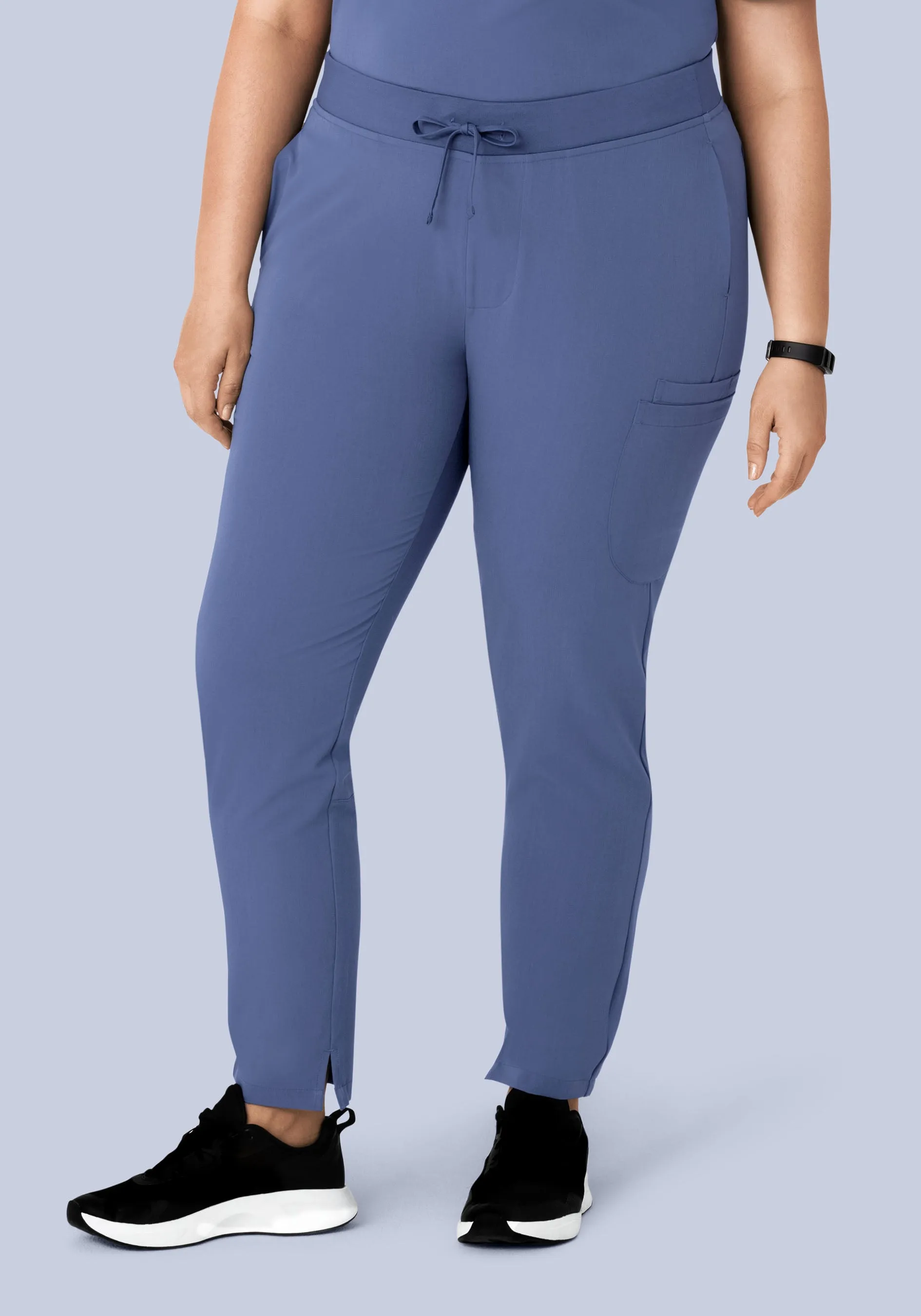 6 Pocket Slim Pants Deep Periwinkle