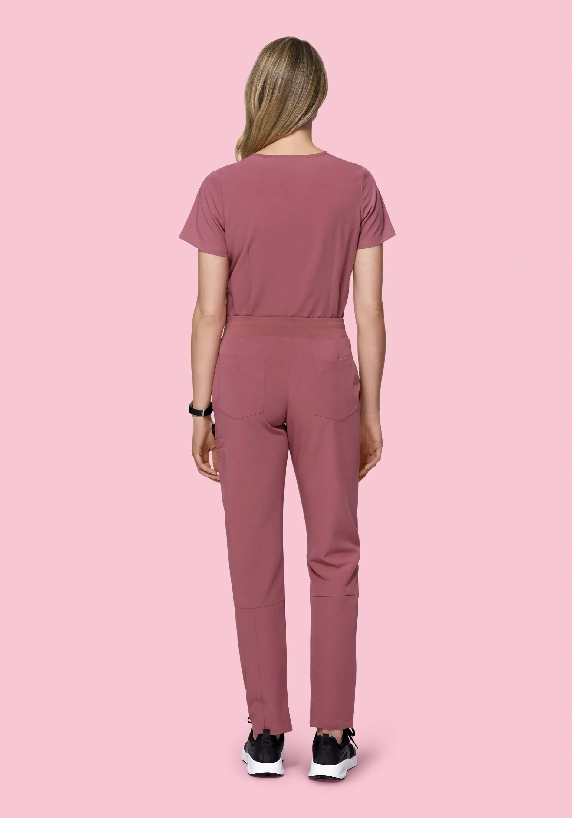 6 Pocket Slim Pants Mauve