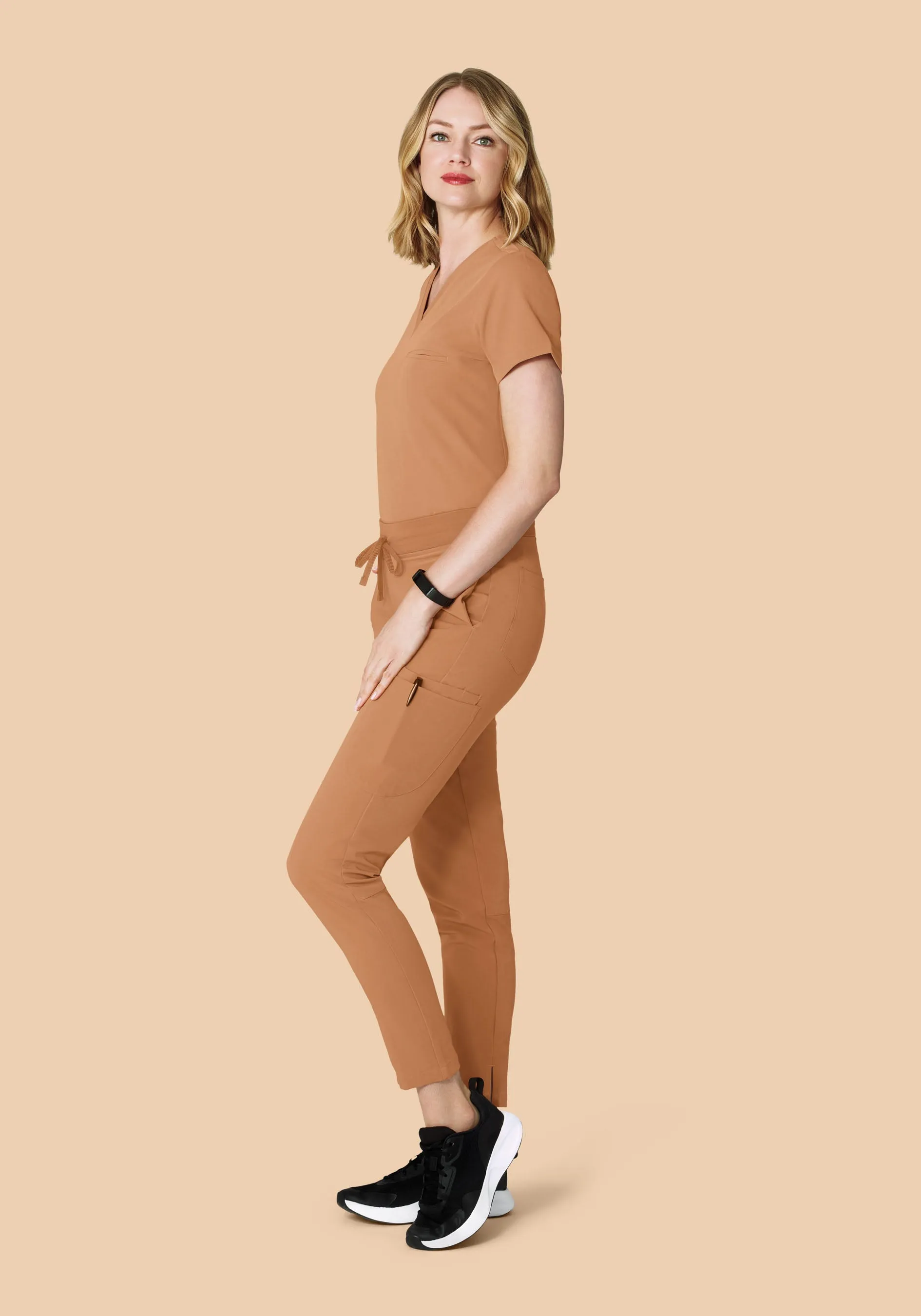 6 Pocket Slim Pants Ochre