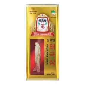 6 Years Old Korean Taekuk Ginseng Roots 20 Pcs 600g Panax Can Gifts