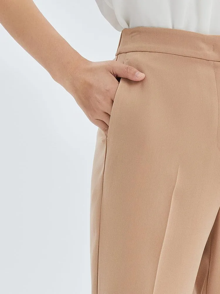 Acetate Ankle Length Pants