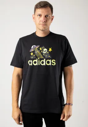 Adidas - M Doodle F T Black - T-Shirt