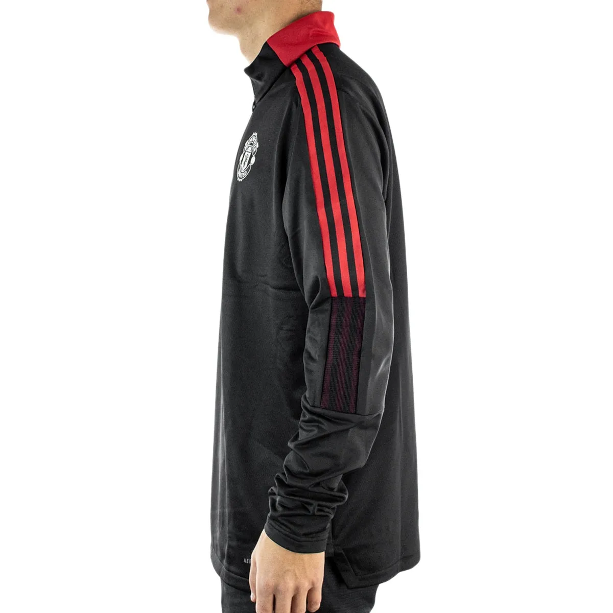 Adidas Manchester United FC Warm Top Trainings Jacke GR3801 - schwarz-rot