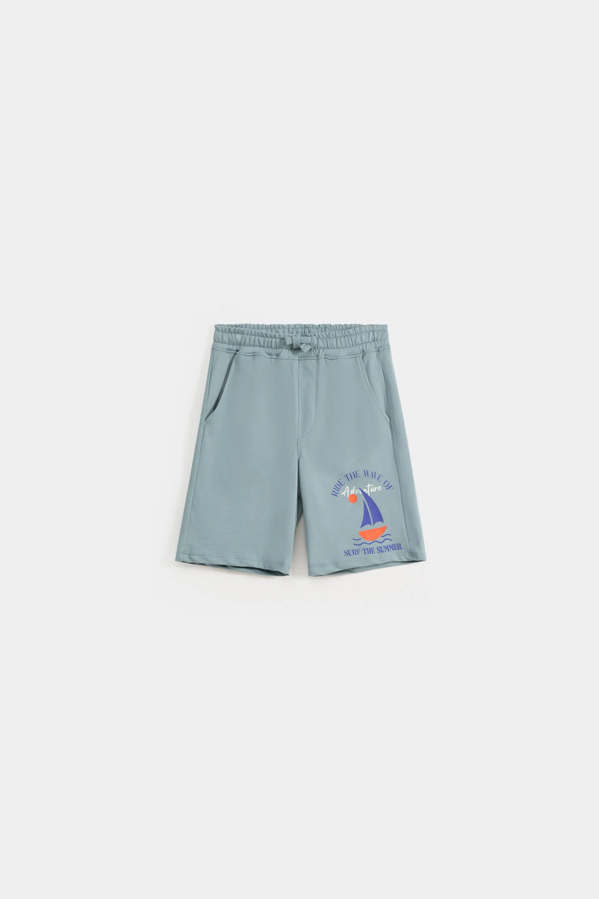 Adventure Graphic Knitted Short