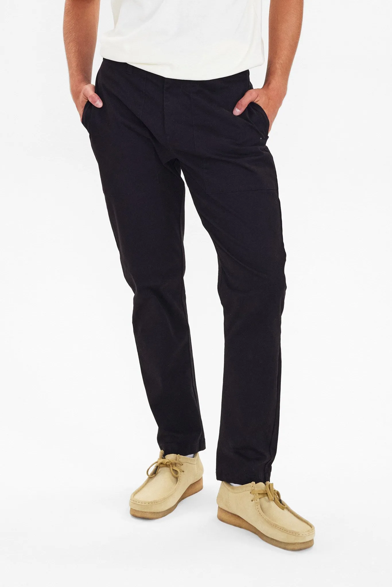 AKJAMES FATIQUE PANTS - Caviar