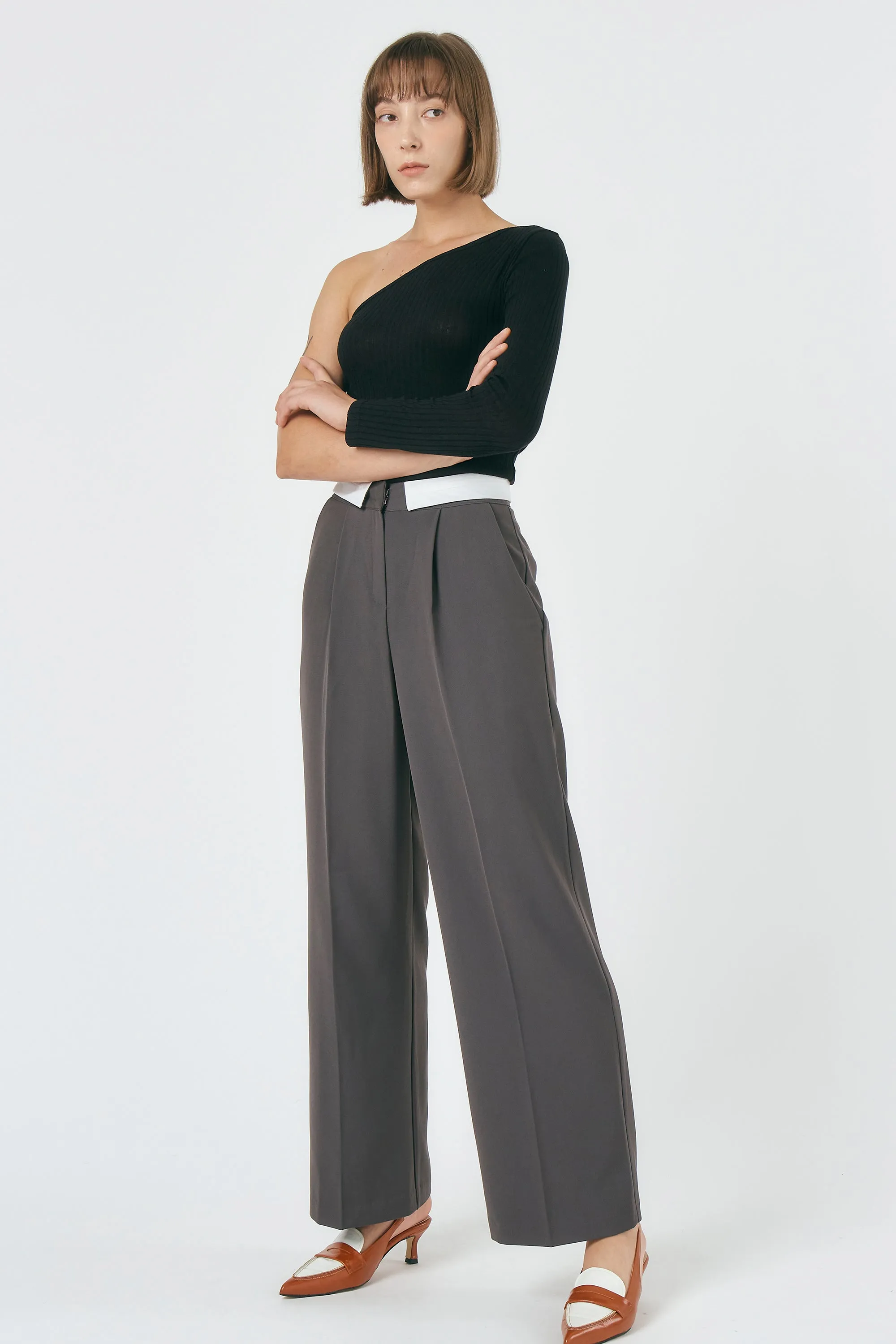 Amiri Folded Waist Pants