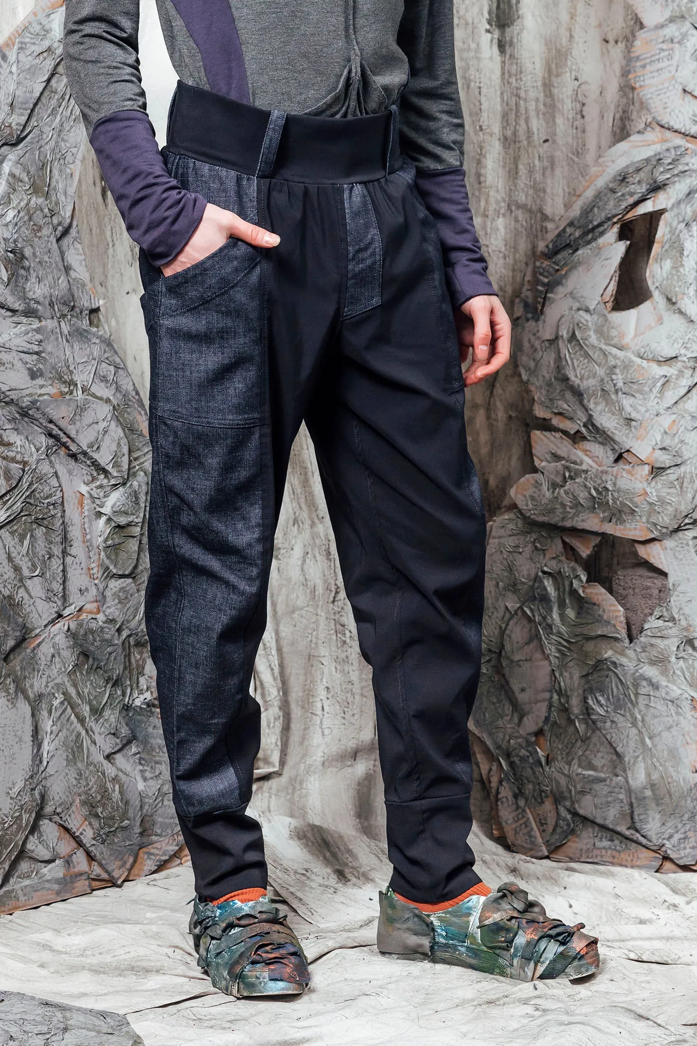 AW24 CORTEZ SLIM PANTS - DENIM