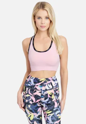 Bebe Sport Mini Logo Sports Bra