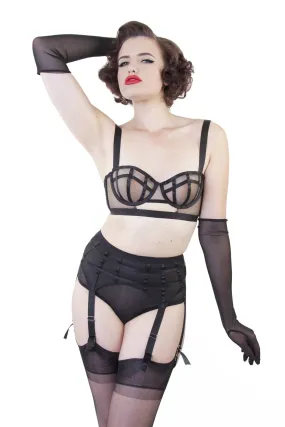 Bettie Page Cage Suspender