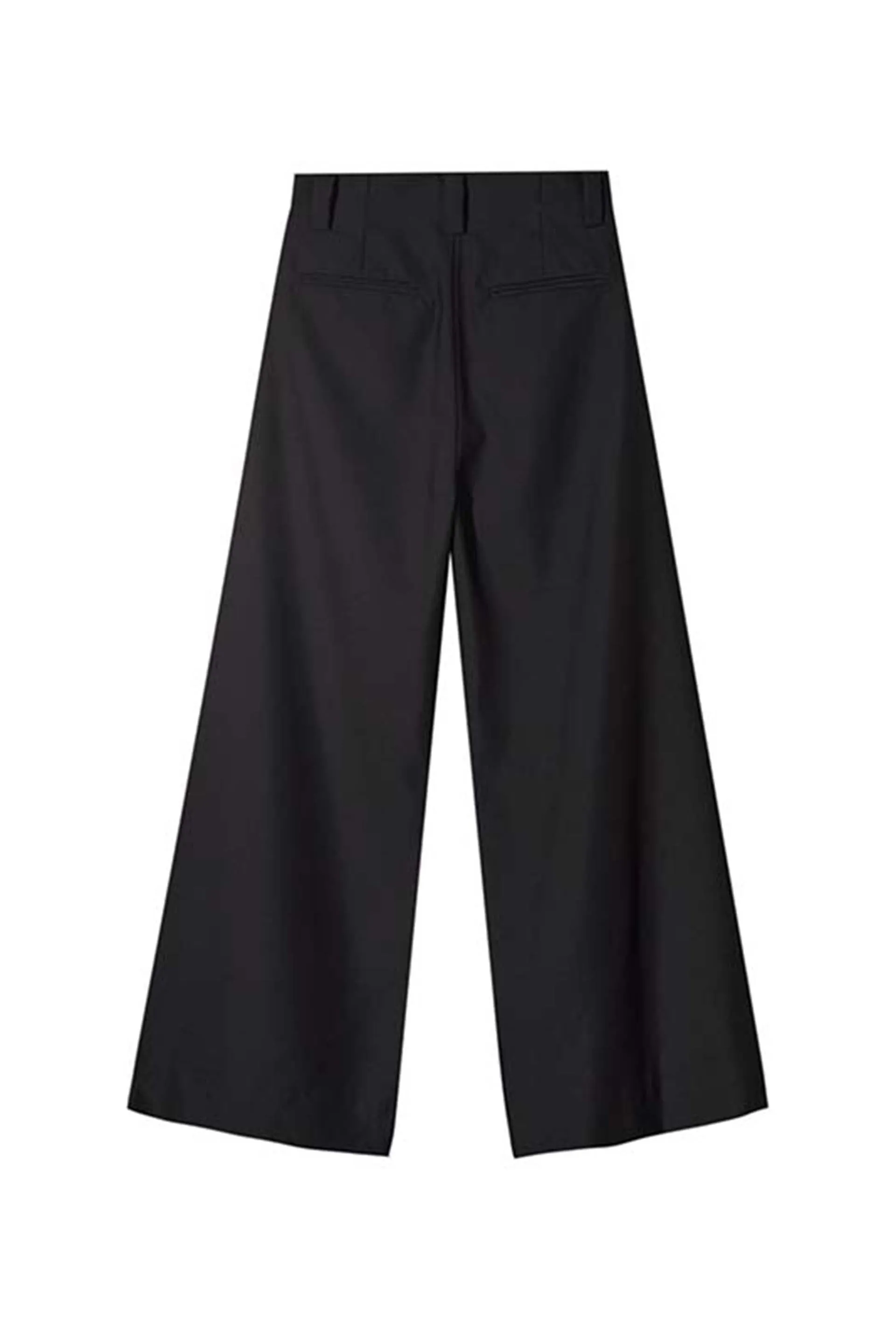 Black Pinched Seam Track Pants