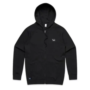 Black Sheep Icon Zip Hoody Black