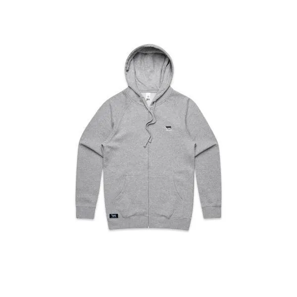 Black Sheep Icon Zip Hoody Heather Grey