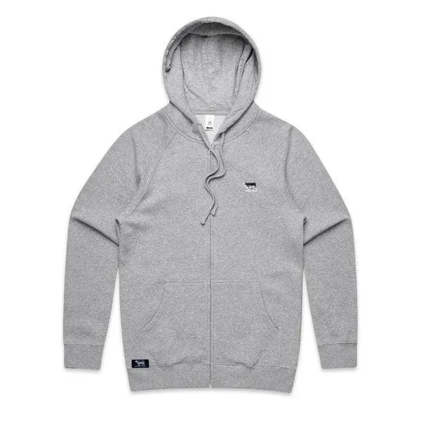 Black Sheep Icon Zip Hoody Heather Grey