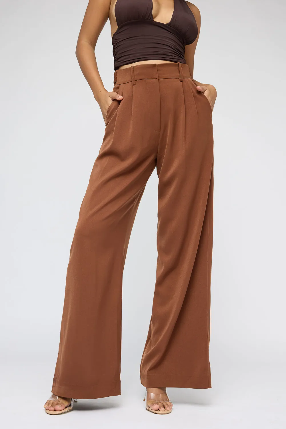 Brunette Adjustable Korean Pants