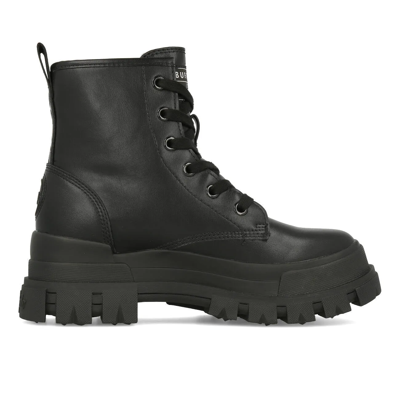 Buffalo Aspha RLD Warm Boot Damen Vegan Nappa Black