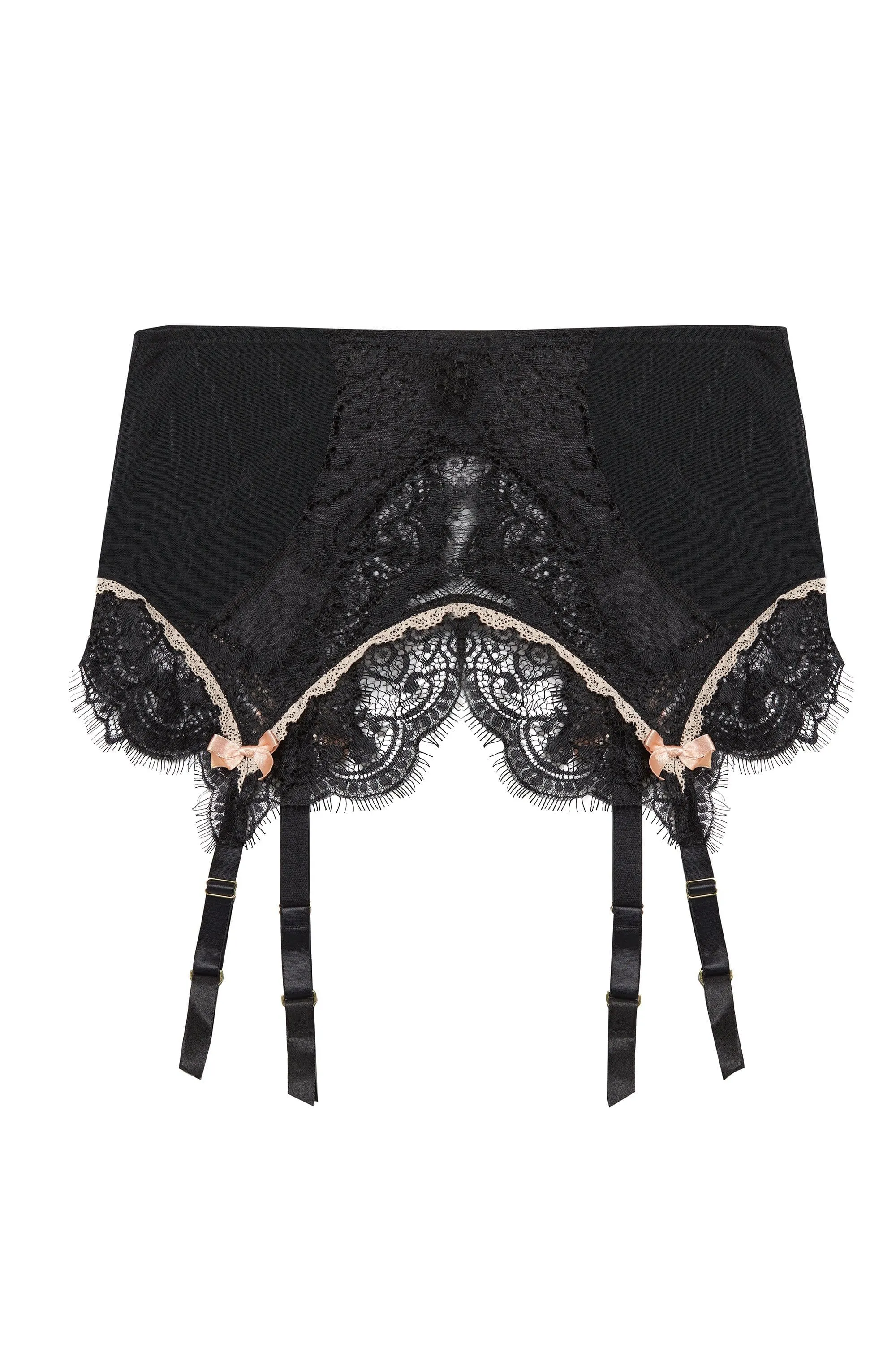 Caresse Black Suspender