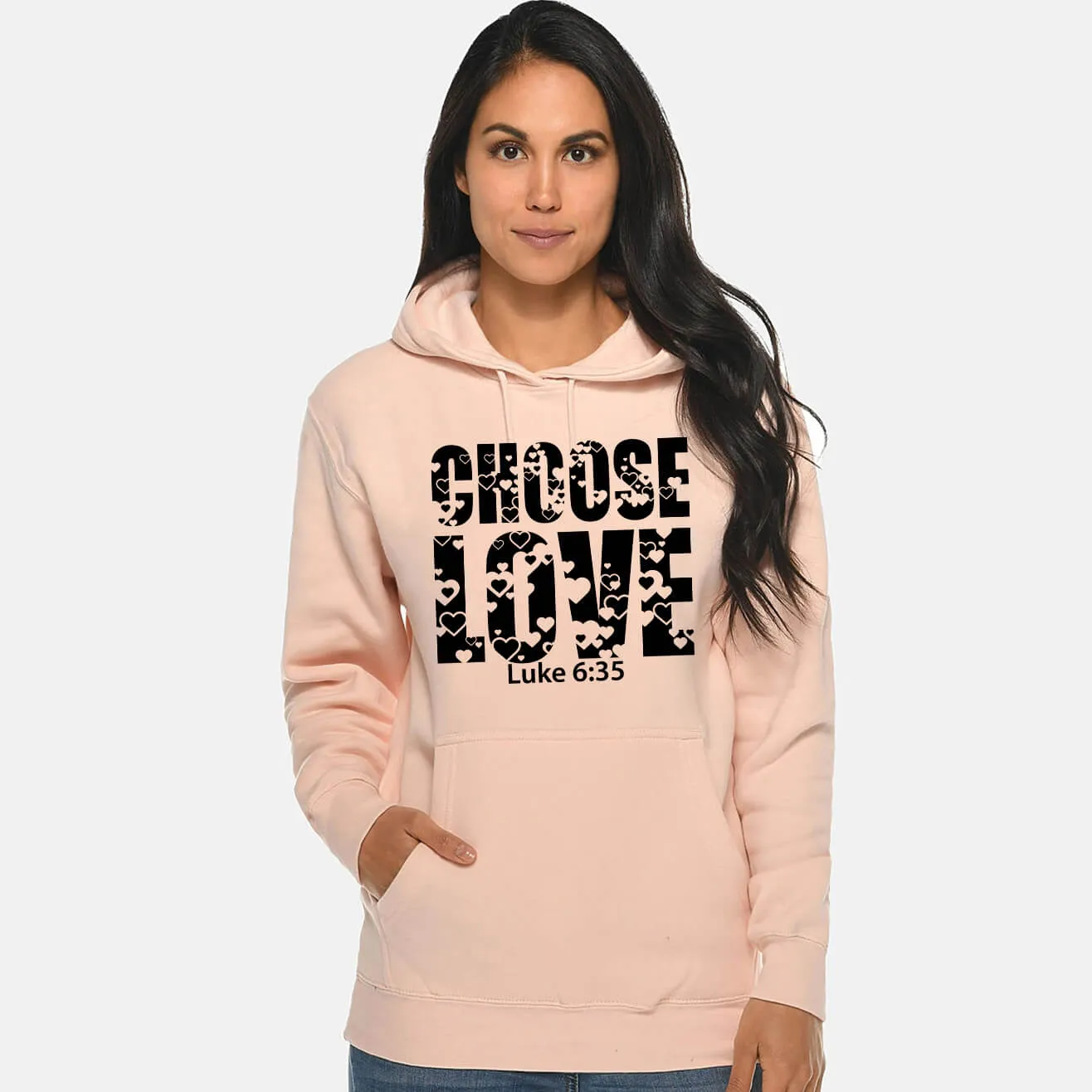 Choose Love Unisex Sweatshirt Hoodie