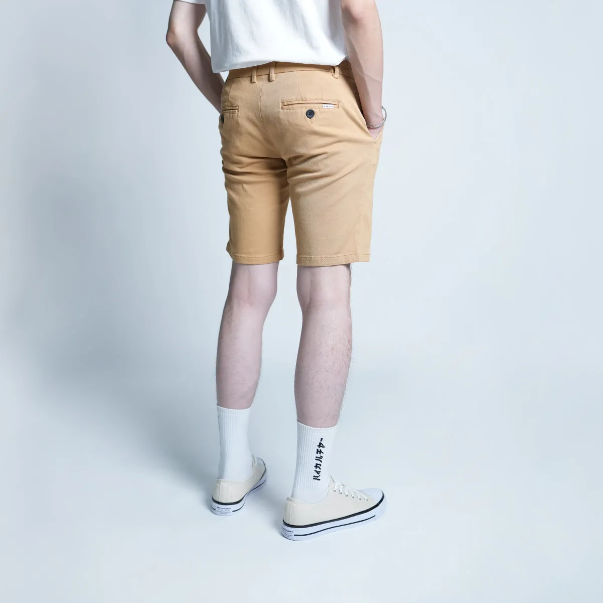 Classic Stretch Slim-Fit Short Pants - 93