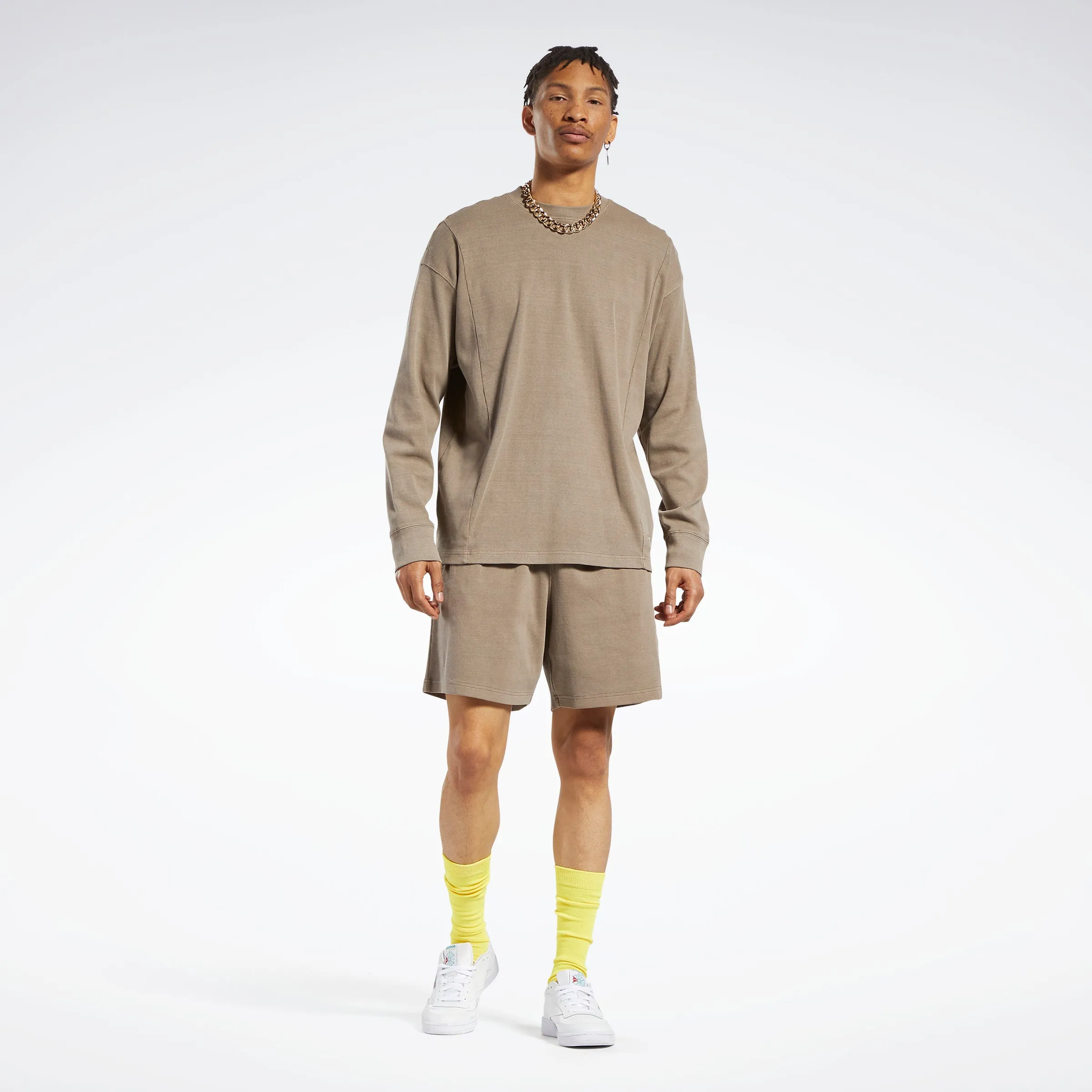 Classics Natural Dye Crew Sweatshirt Trek Grey