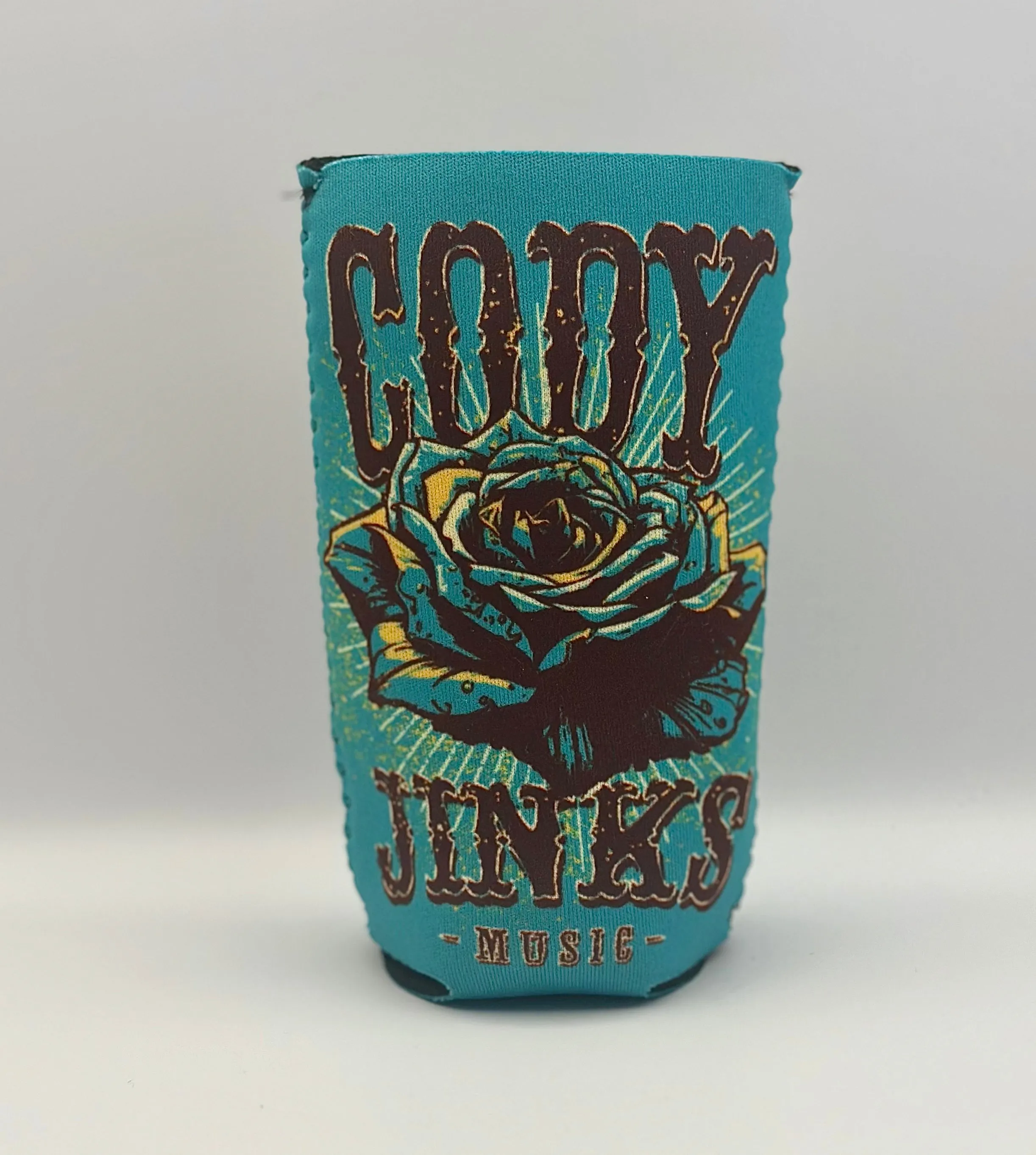 Cody Jinks Rose Slim Koozie