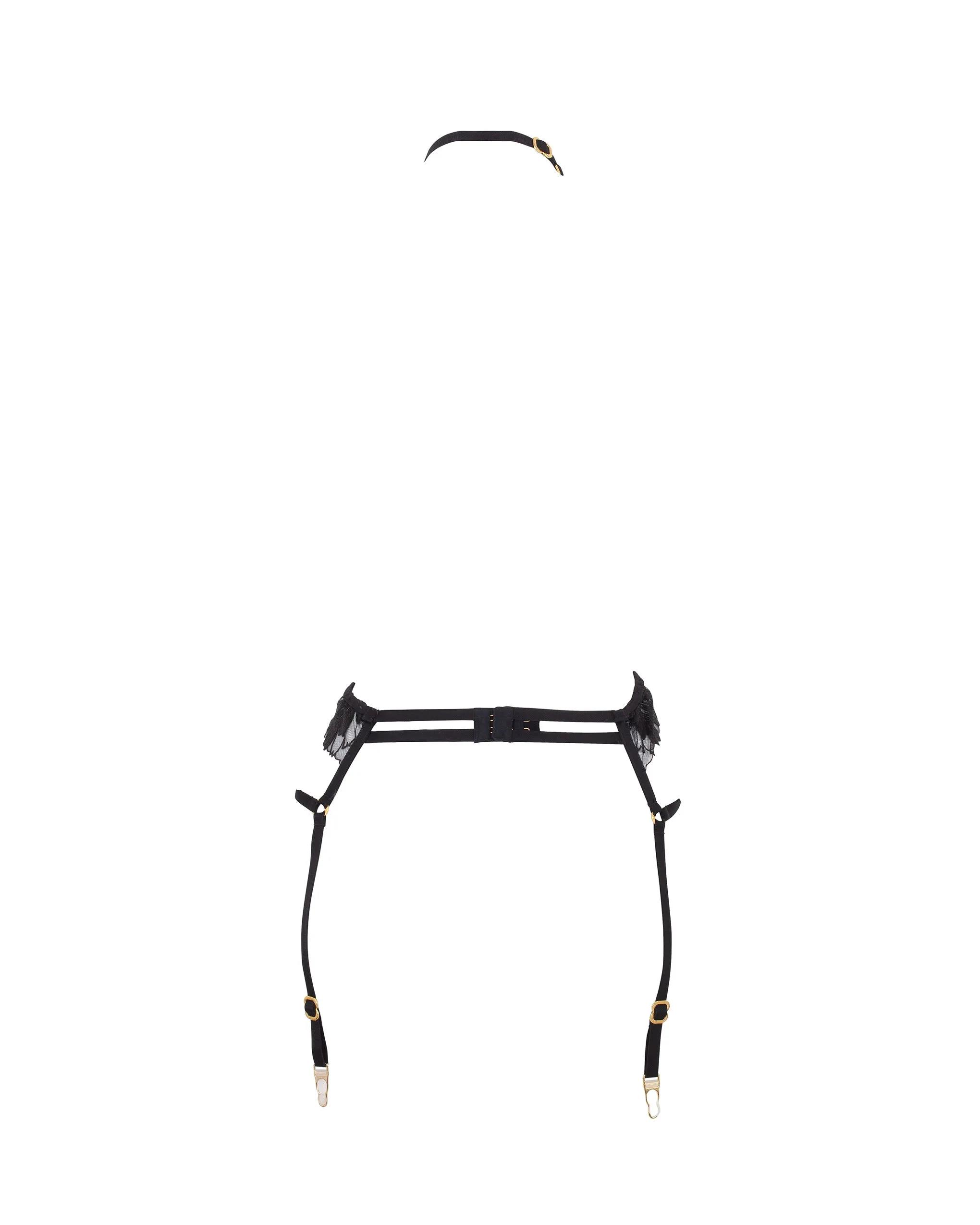 Colette Suspender Harness Black