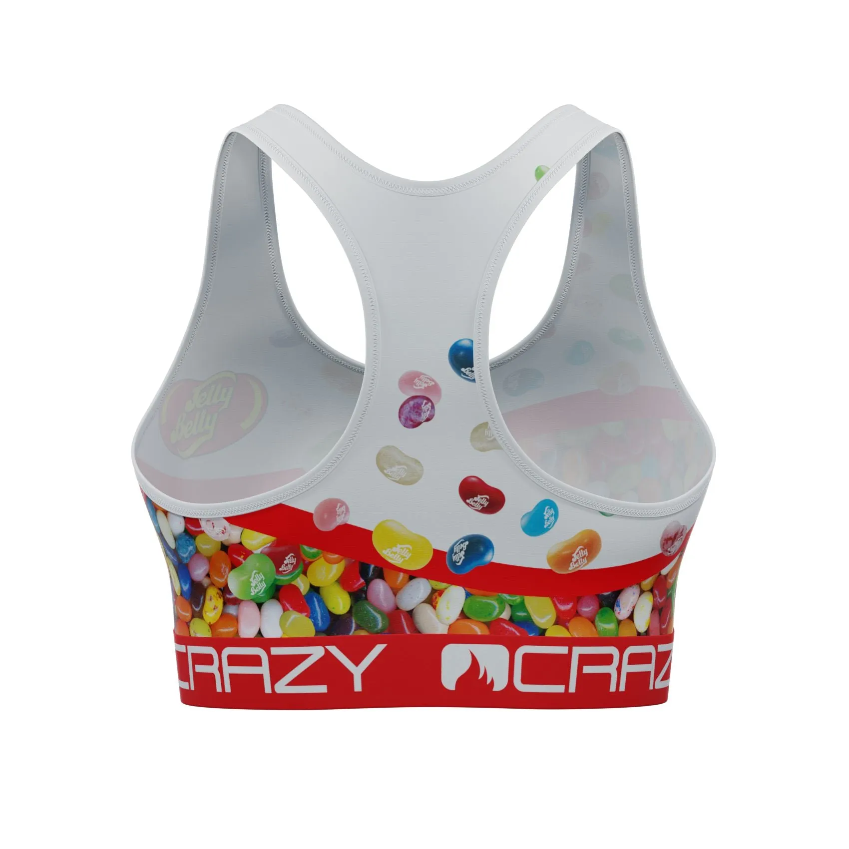 CRAZYBOXER Jelly Belly Women's Sports Bra