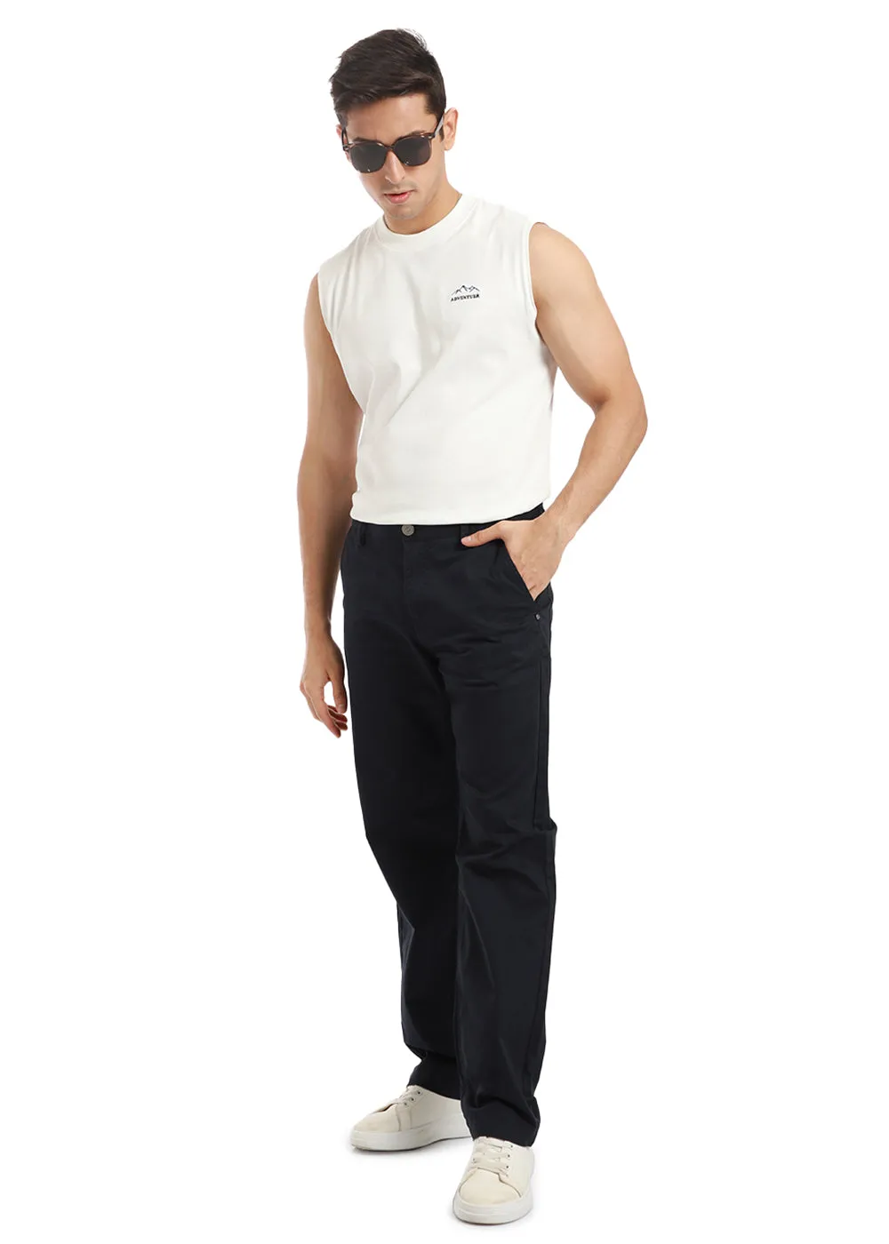 Dark Navy Blue Carpenter Pants