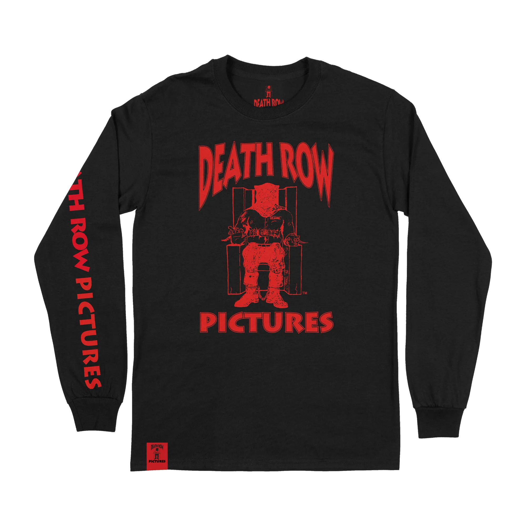 Death Row Pictures Red Logo Longsleeve