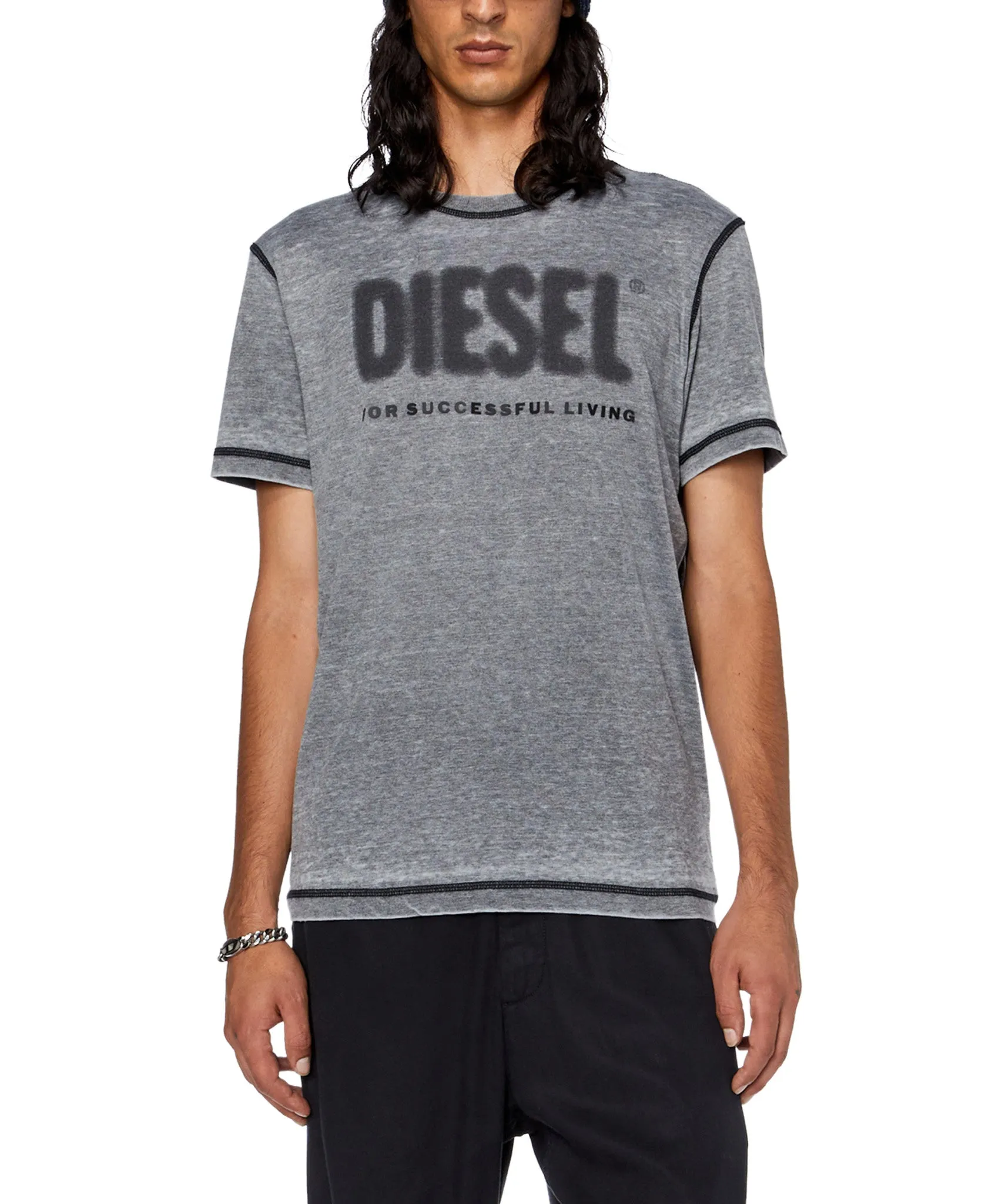 Diesel Black T-Diegor-L1 T-Shirt