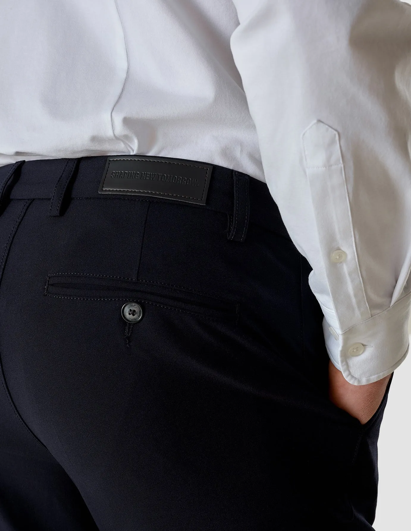 Essential Suit Pants Slim Midnight Blue