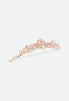 Faux Crystal Style Barrette