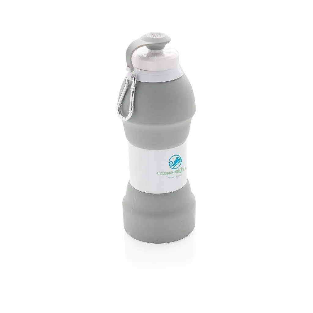 Foldable Silicon Sports Bottle