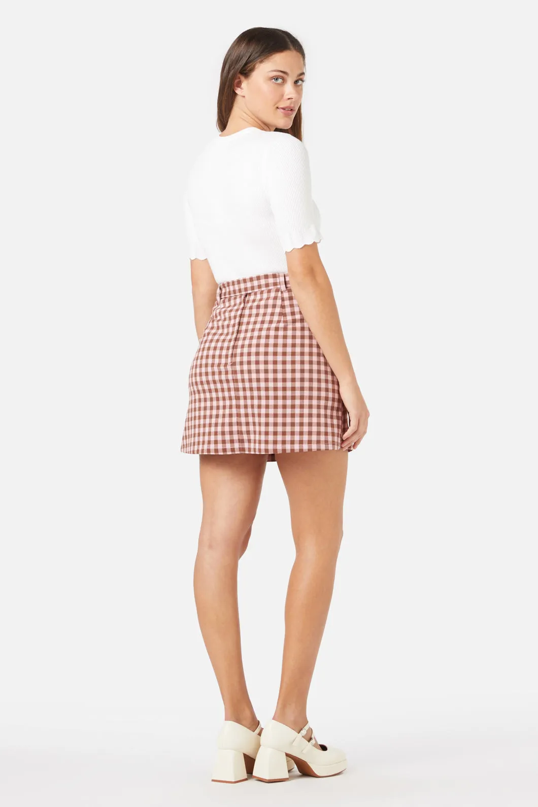 Gelati Gingham Skirt