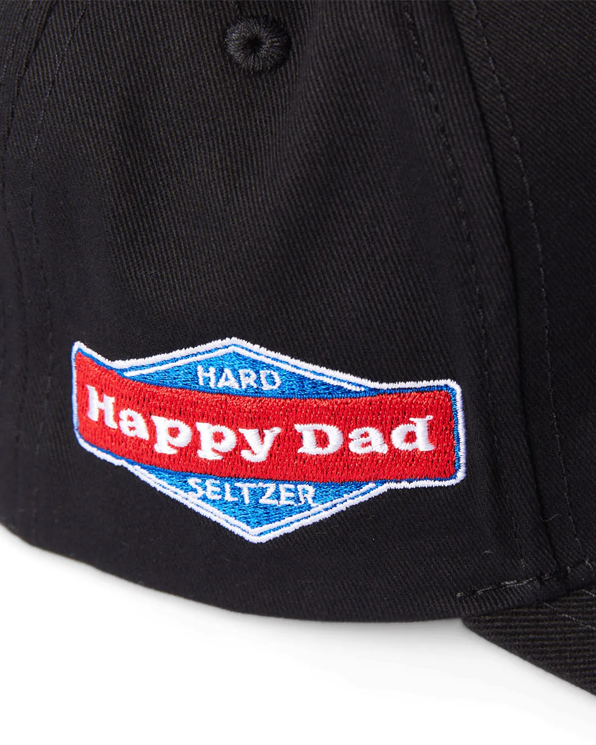 Happy Dad Sports Hat (Black)