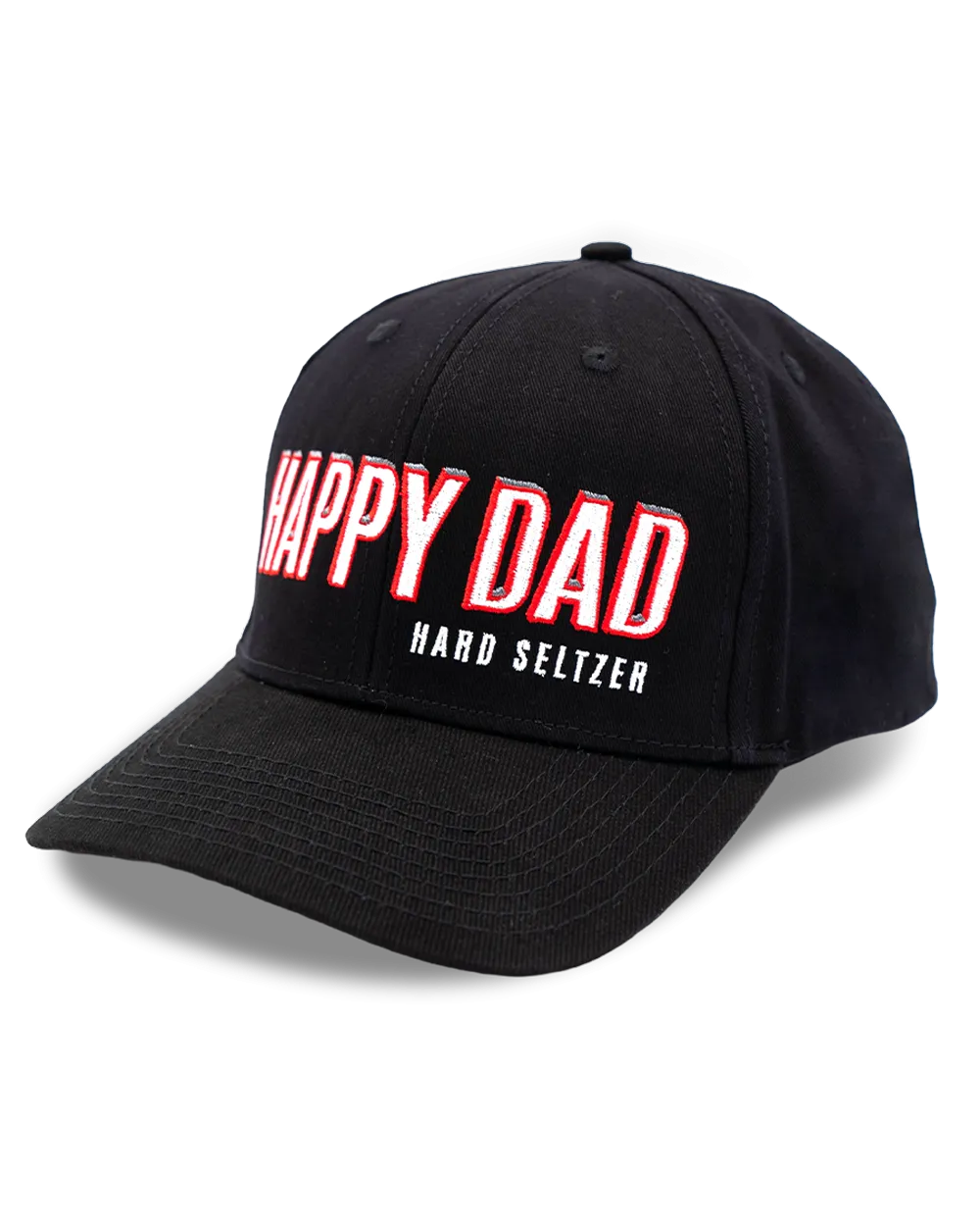 Happy Dad Sports Hat (Black)