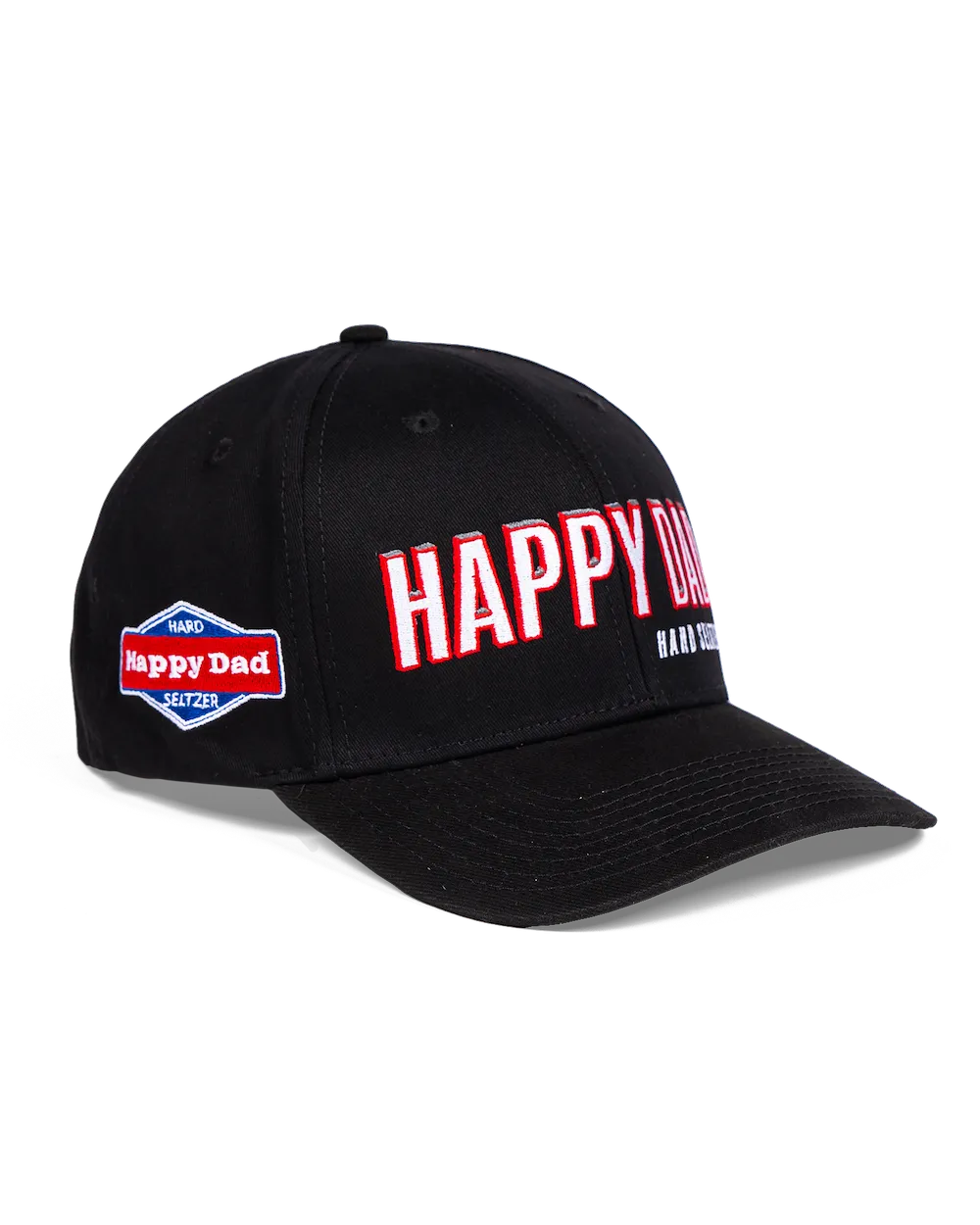 Happy Dad Sports Hat (Black)