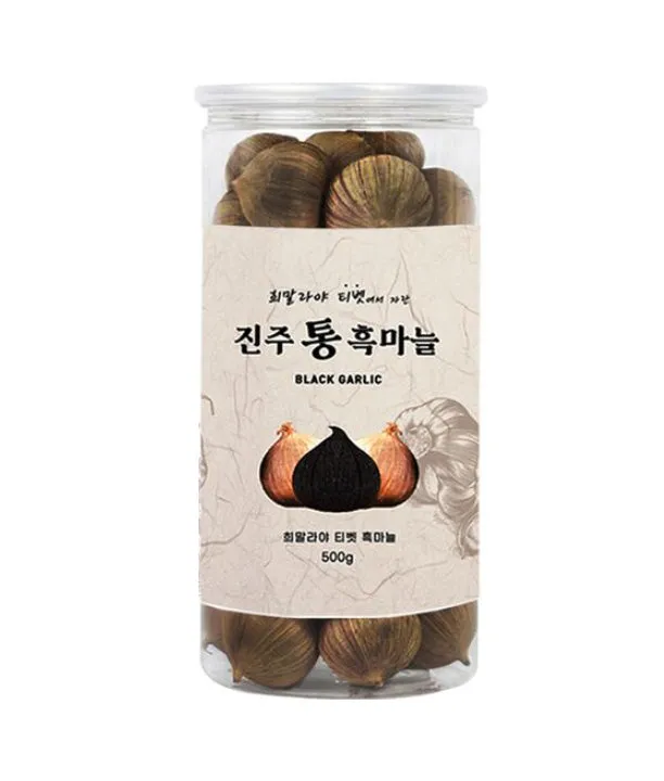 Himalayas 100% Black Whole Peral Garlic 500g Korean Health Organic Gourmet Food Fatigue Blood Circulation