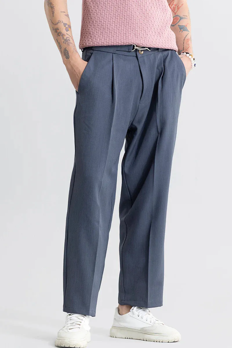 Hooked Elephant Grey Korean Pant