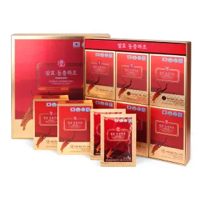 Hwang Ji Won Korean Permented CORDYCEPS MILITARIS 40ml 30 Pouches Drinks Premium Gold Health Supplements