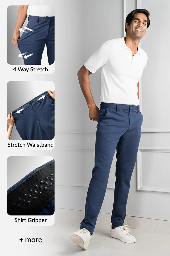 Insignia Blue Power-Stretch Pants